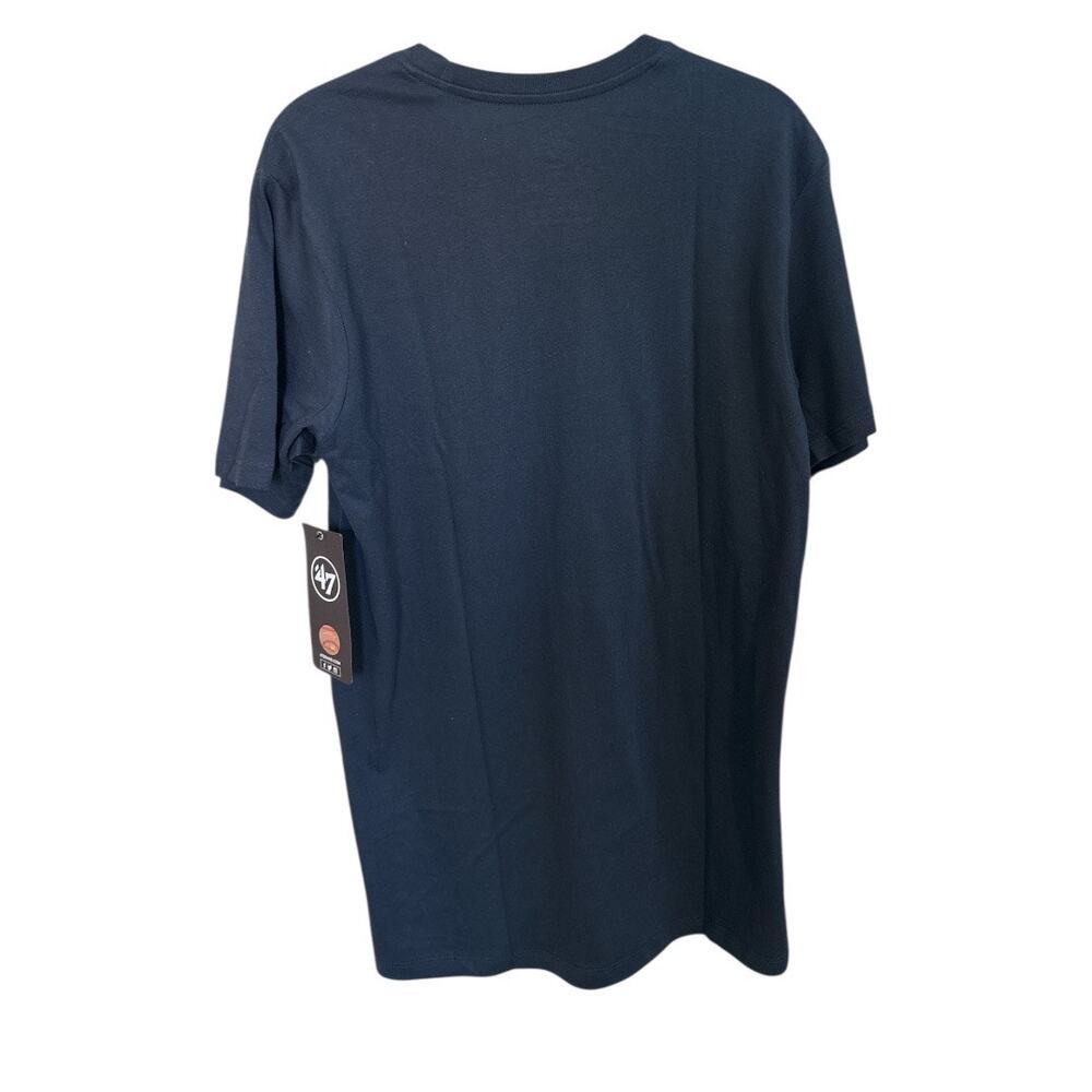 '47 Men's Houston Astros Dub Super Rival T-Shirt Blue Size Small Logo Tee MLB - Picture 3 of 6